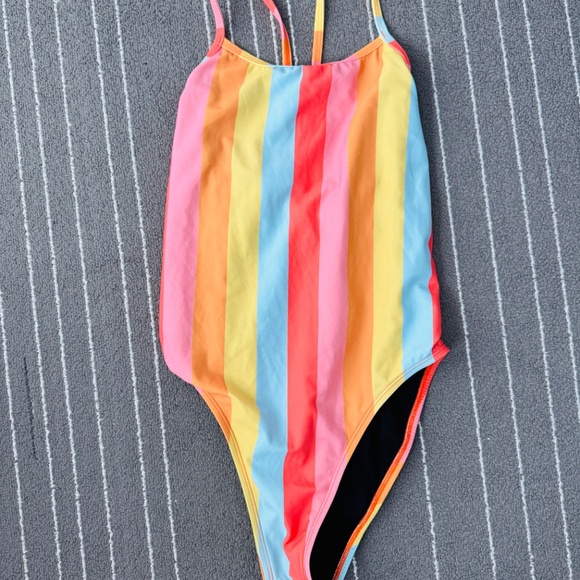 Jolyn - Dayno Tie-Back Training Suit, Sherbert Print, Size 34, like brand new! - Picture 2 of 4